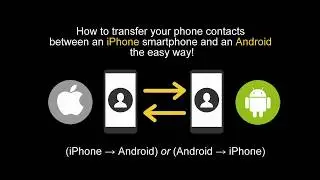 How to Transfer Contacts from iPhone to Android - Super Easy