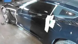 New Vertical Lambo Style ZLR Doors for the C7 Corvette Stingray