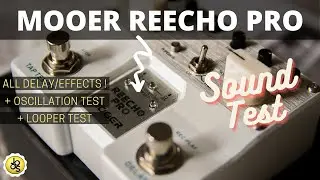 Mooer REECHO PRO : Full Sound Test | NO TALKING