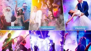 U&rsquo;King 1200W Fog Machine Review | DJ Smoke Machine with LEDs for Party & Stage