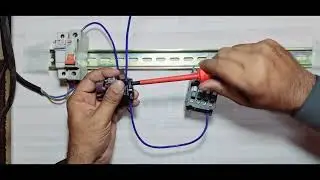 how to starter  control  with push button's /starter ki wiring ka tareka
