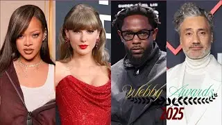 🏆 Webby Awards 2025 Winners Revealed! Rihanna, Taylor Swift & More Internet Royalty Crowned 👑 |
