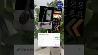 Ultra Long Range Electric Scooter with Dual Braking & App Control