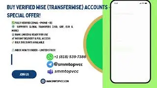 Buy Verified Wise (TransferWise) Accounts &ndash; Special Offer!