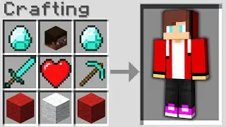 How to Craft JJ in Minecraft?! Maizen