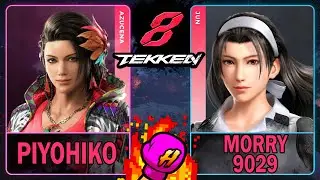 Tekken 8 Piyohiko (AZUCENA) VS Morry9029 (JUN)🥊 鉄拳8🥊4K 60ᶠᵖˢ🥊T8🥊TK8 #tekken