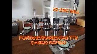 Porta Herramientas TTS (Mini Mill X2 CNC) / TTS Toolholder (Mini Mill X2 CNC)