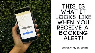 Booking Alert Walk Through