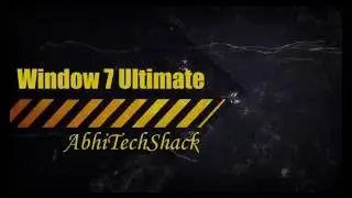 How to Install Windows 7 / Installation of Windows 7