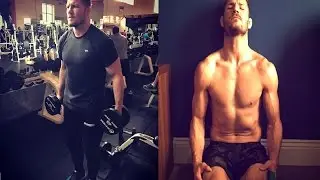 Michael Bisping training 2017 for GSP