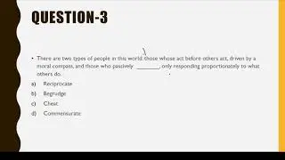 GRE 10  Practice Questions