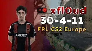 Can Anyone Stop xfl0ud? 30 Frags in FPL CS2 Europe! (CS2 POV | Ancient)