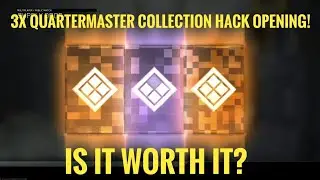 Infinite Warfare | *New* 3x Triple Quartermaster Collection Hack Opening! Is It Worth It?