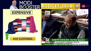 Budget 2018: List of items that will be cheaper or costlier