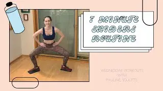 7 Minute Sliders LIT (Low Impact) Full Body Workout Routine #WEDNESDAYWORKOUT #PAULINESCULPTS