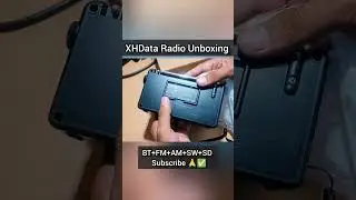xhdata radio unboxing #music #radio #gadgets