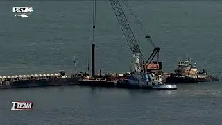 Salvage crew: 14K tons of product onboard barge remain intact
