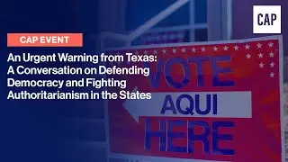 A Conversation on Defending Democracy and Fighting Authoritarianism in the States