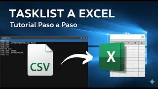 Transfer Tasklist to Excel from CSV 📊 Step-by-Step Tutorial