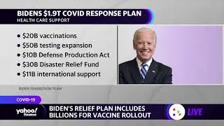 President-elect Biden's vaccine rollout out plan includes $20 billion for vaccinations
