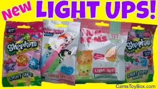 Num Noms Shopkins PowerPuff Girls Light Ups Blind Bags New Surprises Danglers Bulls I Toy Series 1 2