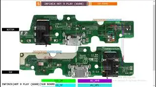 INFINIX HOT 9 PLAY X680 Usb Board Charging Mic Ringgar Problem USB Ways Hardware Solution #borneosch