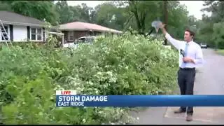 People In East Ridge Cleaning Up After Strong%