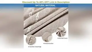 Big Sale ARICHOMY Table Cloth, Square Tablecloth Cotton Linen Stitching Anti-Fading Wrinkle Free, T