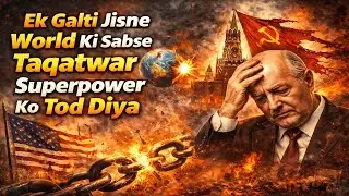 🌍 WORLD Ki Sabse Badi SUPERPOWER Ka PATAN | USSR Collapse Explained💥#SovietUnion#ColdWar #Superpower