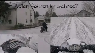 Roller fahren im Schnee: Burnouts, Driften usw. | Winter | STRcrow