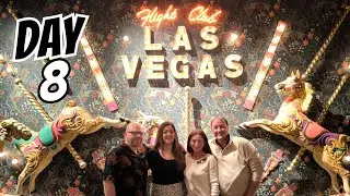 Las Vegas Day 8: Grand Lux Breakfast, North Strip Exploring, Flights Darts and Slot wins
