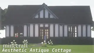 Aesthetic Old-Fashioned Cottage | Minecraft Speed Build | Buildtober #12