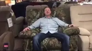 Camouflage Chaise Rocker Recliner