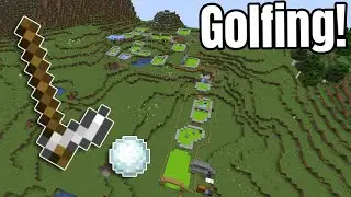 Mini Golfing In Minecraft | Logcraft SMP Season 4