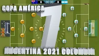 mini Copa América Argentina 2021 Colombia No  7 | Fase de Grupos
