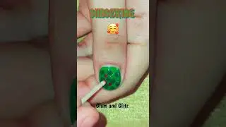 No Tools Easy Dotting Nail Art Using Toothpick For Short Nails | DIY Dotting Trick | Glam and Glitz