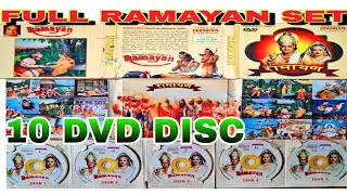RAMAYAN FULL 10 DVD DISC  CASSETTES SALE #MANGALBORICHA #MUSAFIRMANGAL #DVDCASSETTES