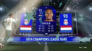 Packed Van Djik in UCL 81+ pack, FUT21!!!