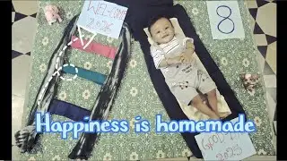 Baby photoshoot in home || 8 month complete || new year theme || @ yuvadaksh9625 