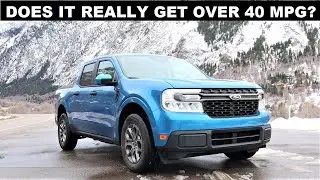 2022 Ford Maverick Hybrid: Does The Hybrid Actually Get Decent Gas Mileage?