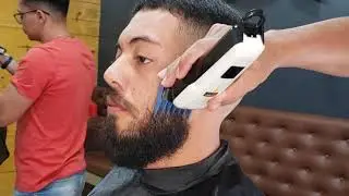 😱Kemei km 809A,FADE NA PRÁTICA,🔥 CORTE COMPLETO💈