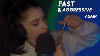 ASMR FAST and AGGRESSIVE quick cut triggers, for tingles! ⚡️