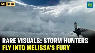 Storm Hunters Fly Into Hurricane Melissa&rsquo;s Eye | Category 5 Monster Threatens Jamaica
