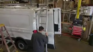 All Aluminum Commercial Grade Rear Access Ladder by Prime Design