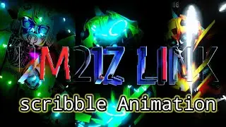 cara edit Scribble Animation  di kinemaster
