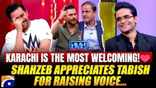 Shahzeb Khanzada Appreciates Tabish Hashmi for raising voice&hellip; - Tabish Hashmi - Hasna Mana Hai