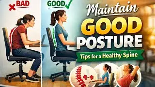 🧍&zwj;♂️ Maintain Good Posture &ndash; Tips, Benefits & Practical Examples