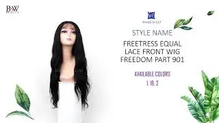 SHAKE N GO FREETRESS EQUAL LACE FRONT FREEDOM PART 901 (WIG PREVIEW)