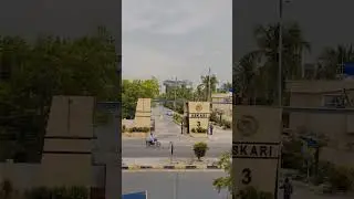 Askari 3 view 🪟 #karachi #youtubeshorts #askari3