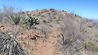 Aztec Cave Narrow Scenic Trail @Franklin Mountain State Park